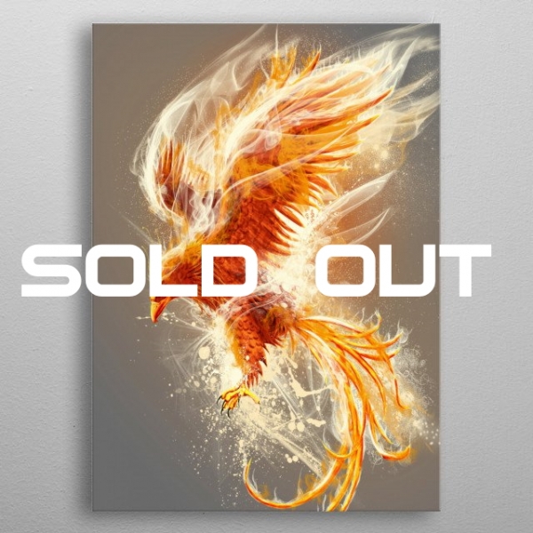 Displate Metal-Poster "Phoenix" *AUSVERKAUFT*